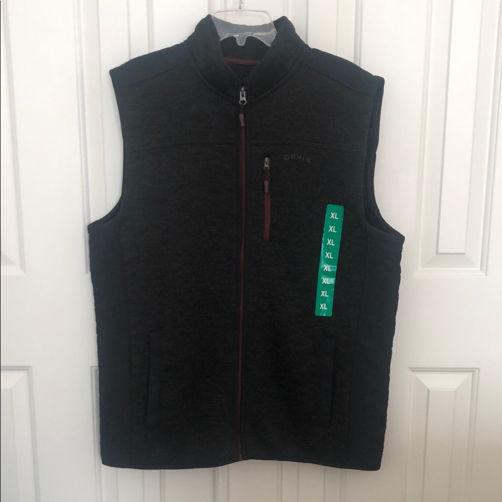 Black Orvis Men's Vest